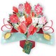 image 2 of Bouquet 3D Pop Up Christmas Card