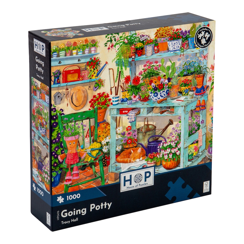 image 1 of Going Potty 1000 Piece Jigsaw Puzzle