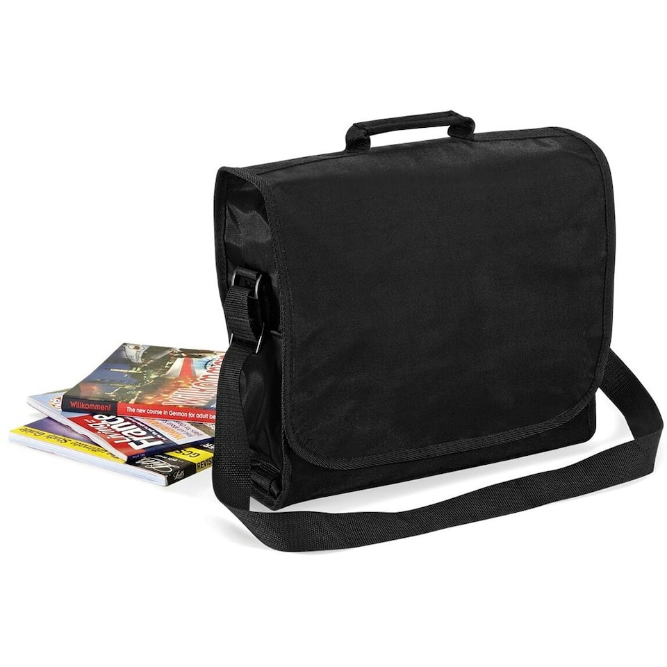 image 1 of Quadra Plain Record / Messenger Bag (9 Litres) - Black - One Size | Black
