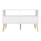image 5 of Nordic 2 Drawer Coffee Table - L55 x W110 x H49 cm - White - Distressed Effect | White