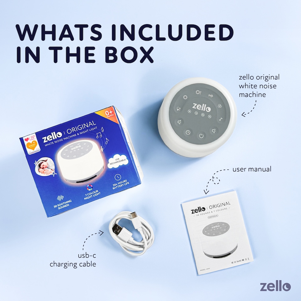 image 1 of Zello Original White Noise Machine