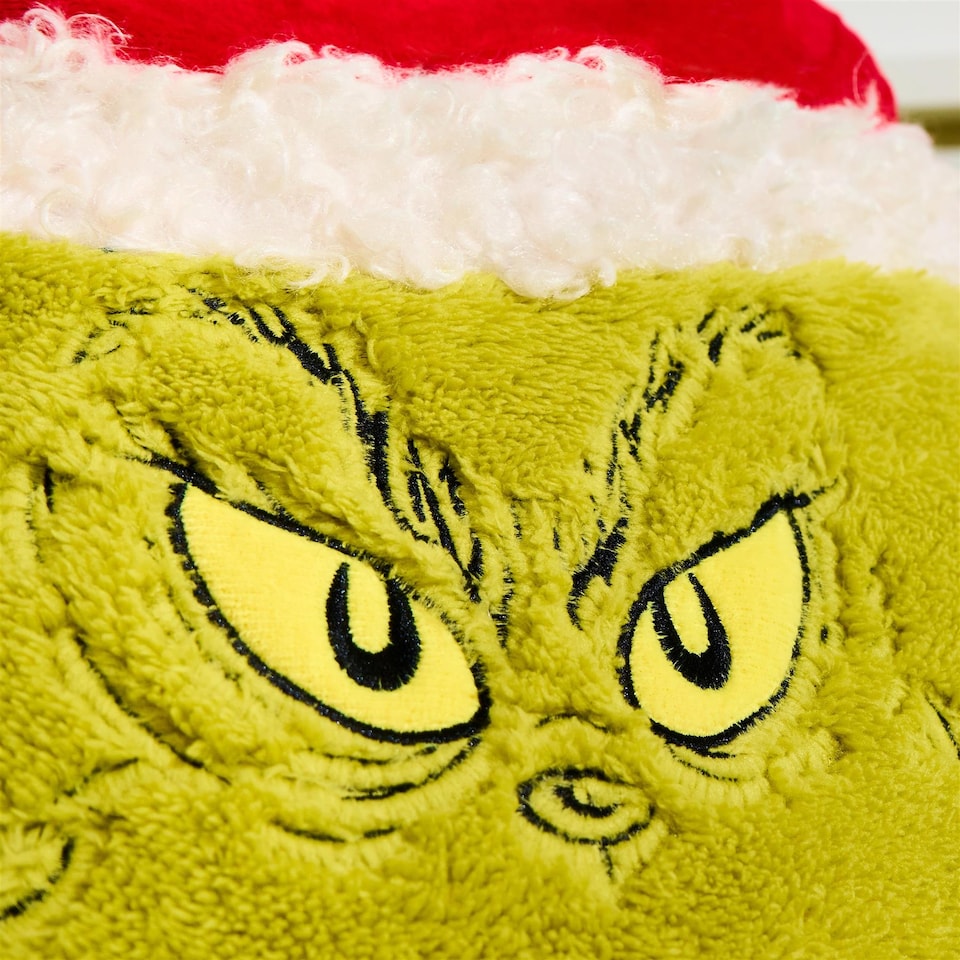 image 1 of OHS Xmas Grinch Cuddle Cushion Reading Pillow