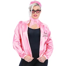 Grease Womens/Ladies Pink Ladies Costume Accessory | Pink | Pink | 16-18 | 1