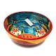 image 1 of Verano Spanish Ceramics Tuscany Village Large Fruit Bowl - 28cm Multi
