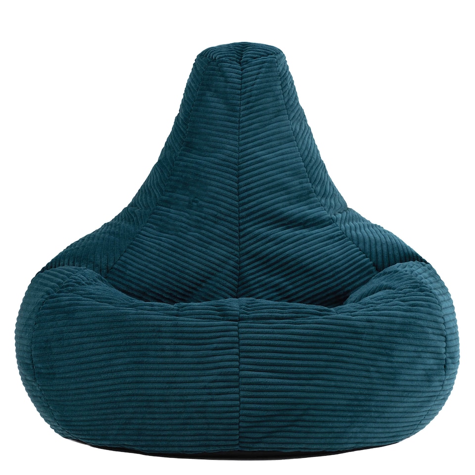 image 1 of Dalton Medium Beanbag Corduroy Teal | Green | Teal | 1