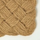 image 4 of Homescapes Knotted Coir Doormat - 75 x 45 cm