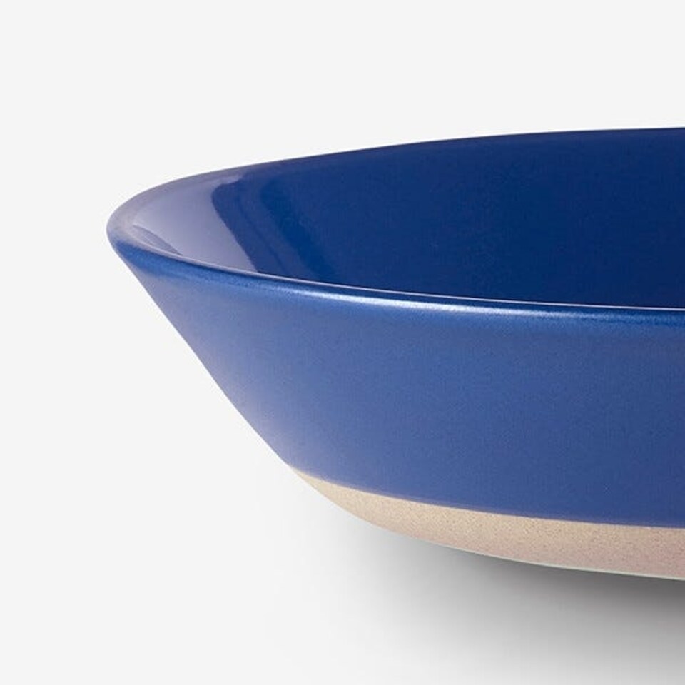 image 1 of Sur La Table Colour Me Happy Blue Pasta Bowl