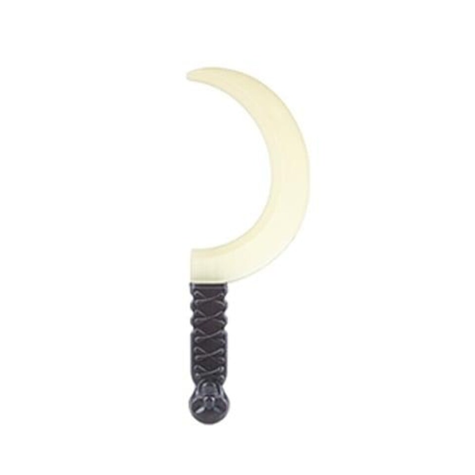Glow In The Dark Sickle Halloween Prop Weapon