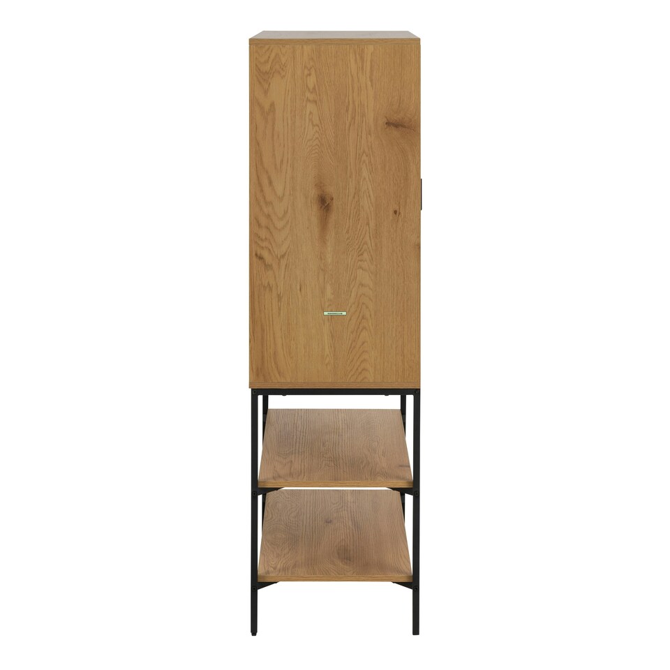 image 1 of Jaipur Cabinet with 2 doors in Wild Oak