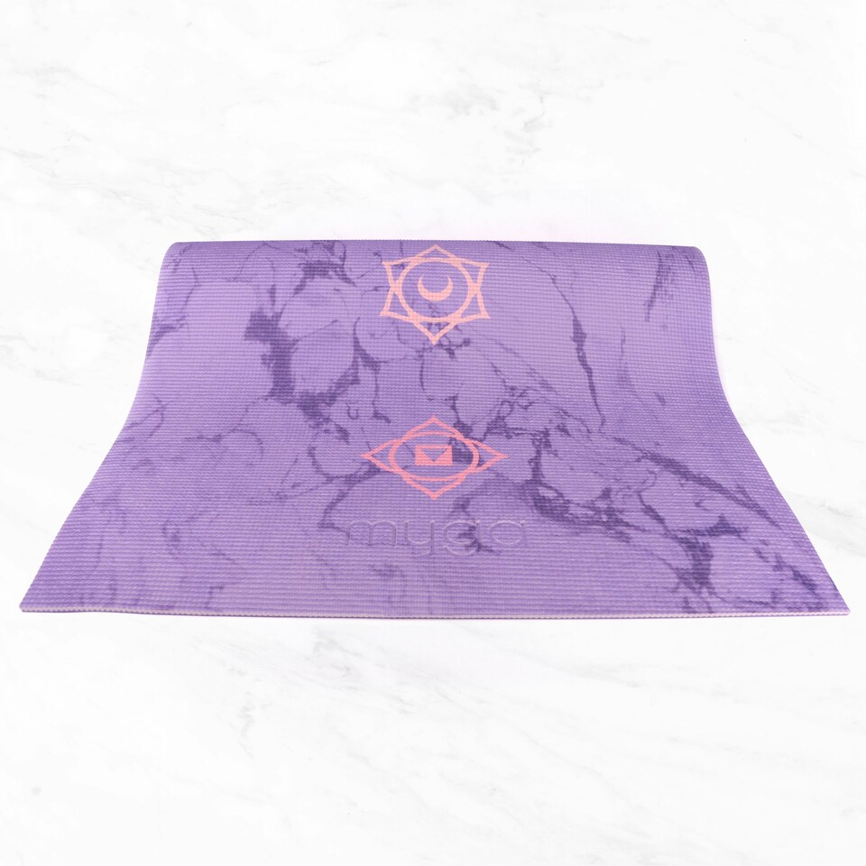 image 1 of Myga Chakra Printed Yoga Mat