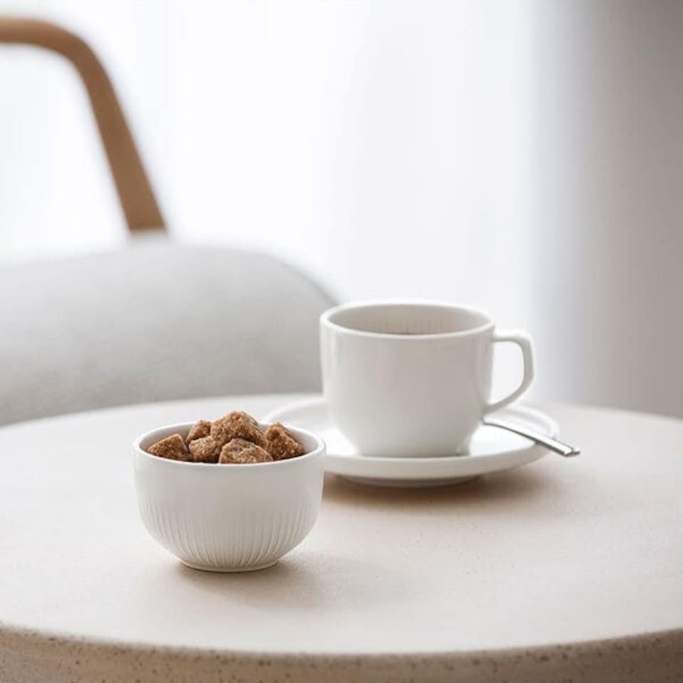 image 1 of Villeroy & Boch Afina Coffee Cup & Saucer