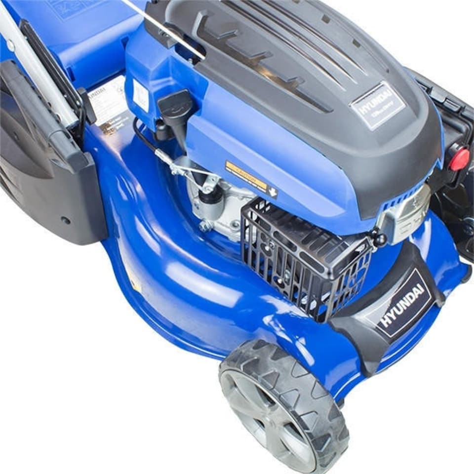 image 1 of Hyundai 17"/43cm 139cc Self-Propelled Petrol Roller Lawnmower | HYM430SPR