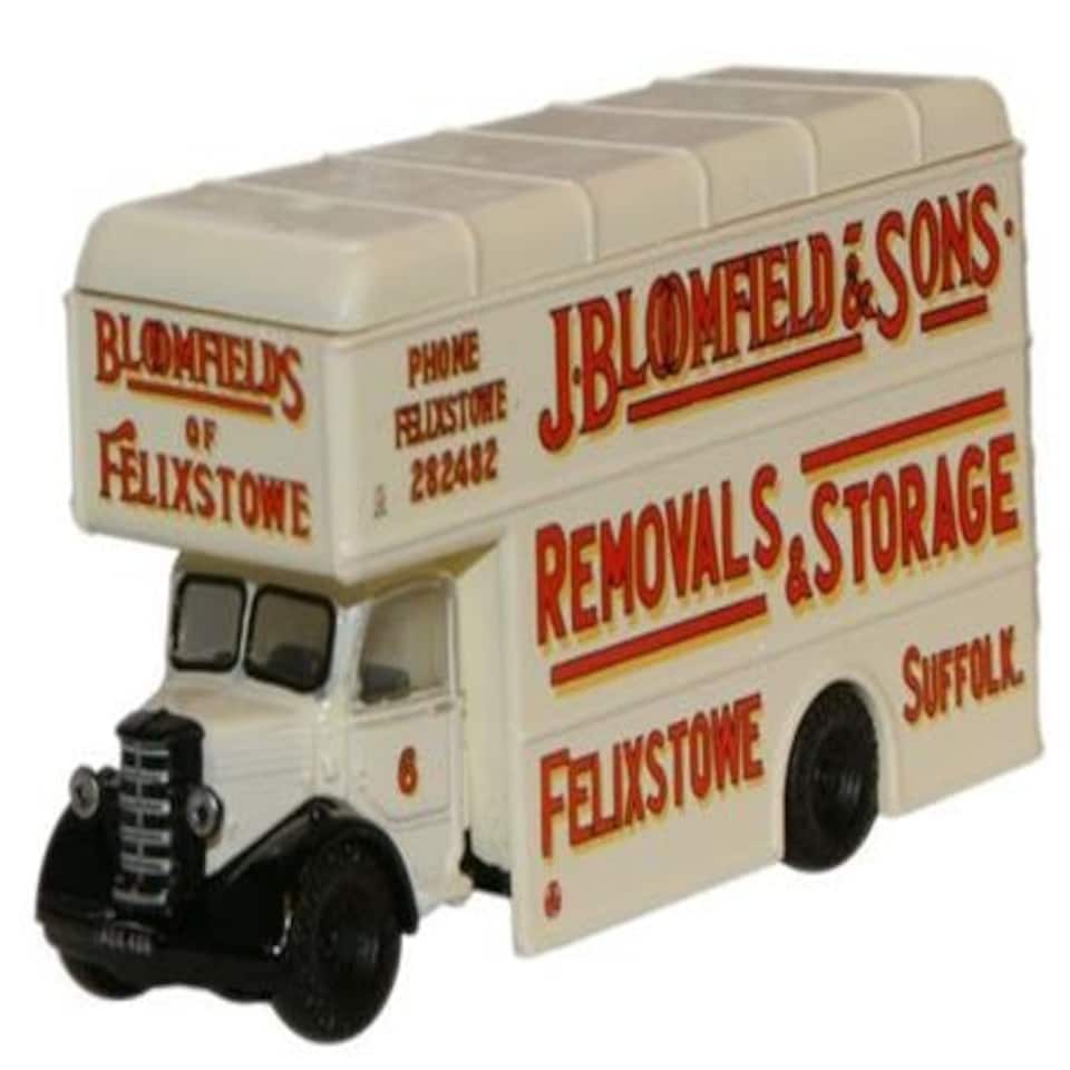 Oxford Diecast Bedford Pantechnicon Bloomfields Felixstowe