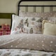 image 2 of furn. Forest Festivities Printed King Duvet Set Cream | King