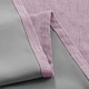 image 3 of Lilac Lined Blackout Eyelet Curtains - 46 x 54 Inch Drop - 2 Panel Purple