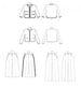 image 2 of Vogue 1830 Paper Sewing Pattern – Women’s Trousers & Jackets, Size B5 (8–10–12–14–16), Intermediate