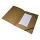 image 1 of A4 Kraft Card 3 Flap Folder With Elastic Closure