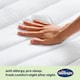 image 7 of Silentnight Anti-Allergy Mattress Topper, King | White | 1