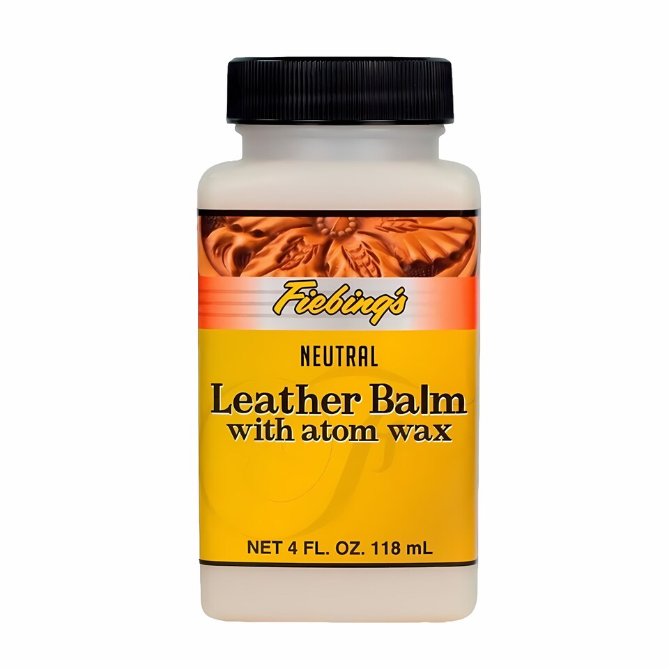 image 1 of Fiebing's Neutral Leather Balm - With Atom Wax for Conditioning 4oz | Clear