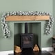 image 2 of 2.7m Green Snow Flocked Christmas Garland with 190 Tips