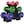 Pink, Green, Purple