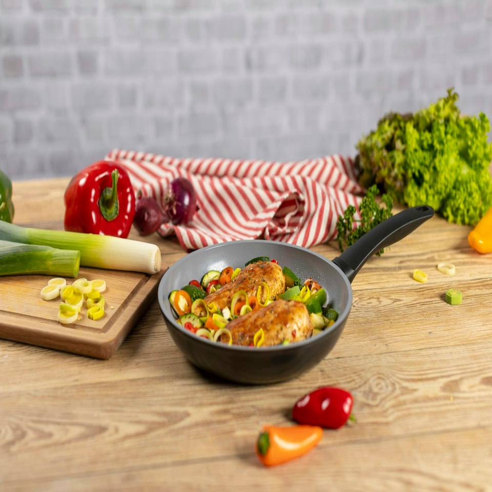 image 1 of Easy Ceramic frying pan set 24+28cm