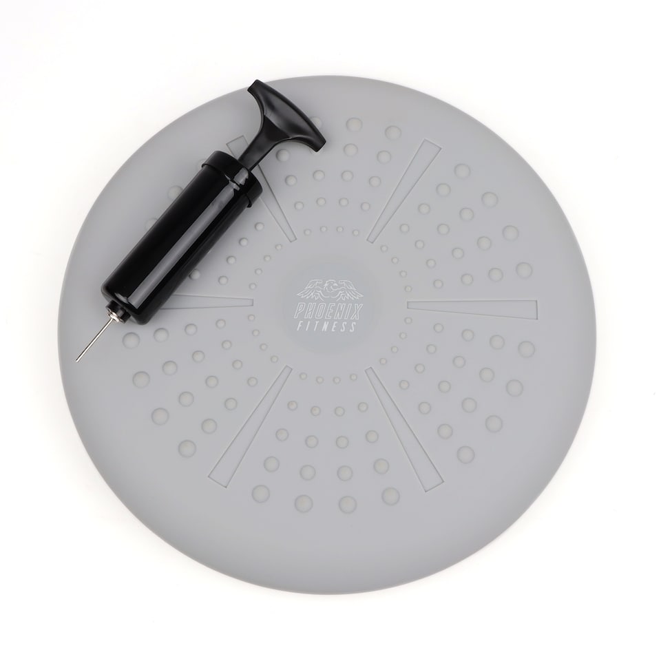 image 1 of Phoenix Fitness Wobble Cushion - Grey | Grey