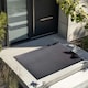 image 1 of Nicoman Black Meshmat Entrance Doormat 76cm x 43cm | Black | Black