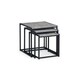 image 2 of Concrete Effect Nest of Tables Grey
