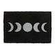 image 1 of Something Different Moon Phases Door Mat - Black/White - One Size