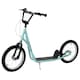 image 1 of HOMCOM 90-96cm Kids Kick Scooter w/ Adjustable Handlebar Inflatable Wheels Blue