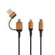 image 3 of XD Collection Ohio 6-In-1 Cable - Black - One Size