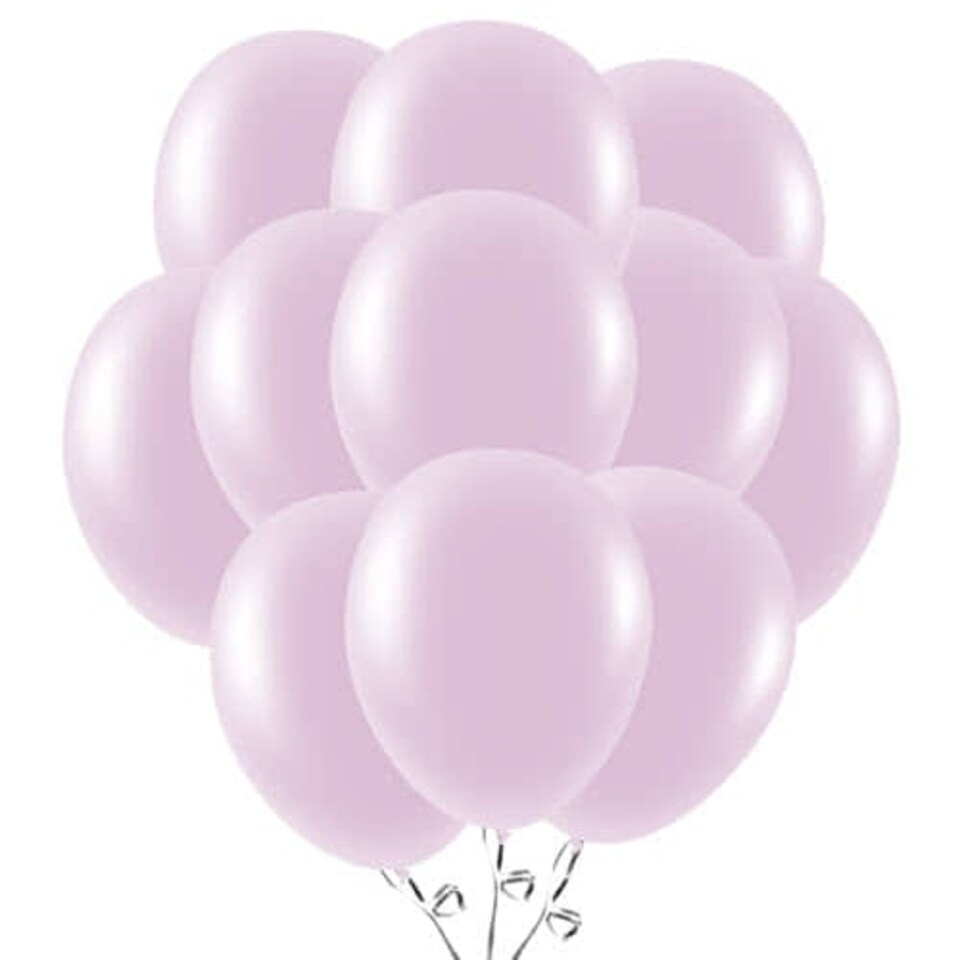 Baby Pink Biodegradable Latex Balloons 23cm / 9 in - Pack of 50