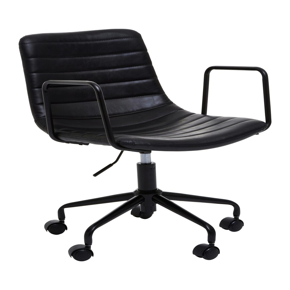 image 1 of Interiors by Premier Forbes Black Home Office Chair