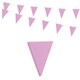 image 1 of Pale Pink Party Bunting 10m with 20 Pennants