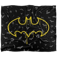 Batman Graffiti Blanket - Multicoloured - One Size