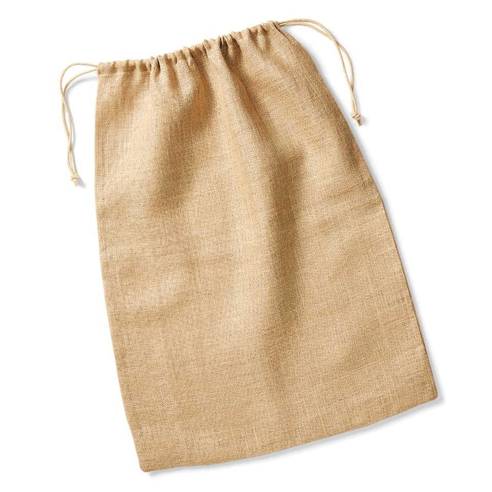image 1 of Westford Mill Jute Stuff Bag - Natural - XL | Cream