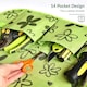 image 4 of Gardening Apron - 14 Pockets Waterproof Oxford Cloth Garden Apron for Women with Multiple Uses | Green | Green