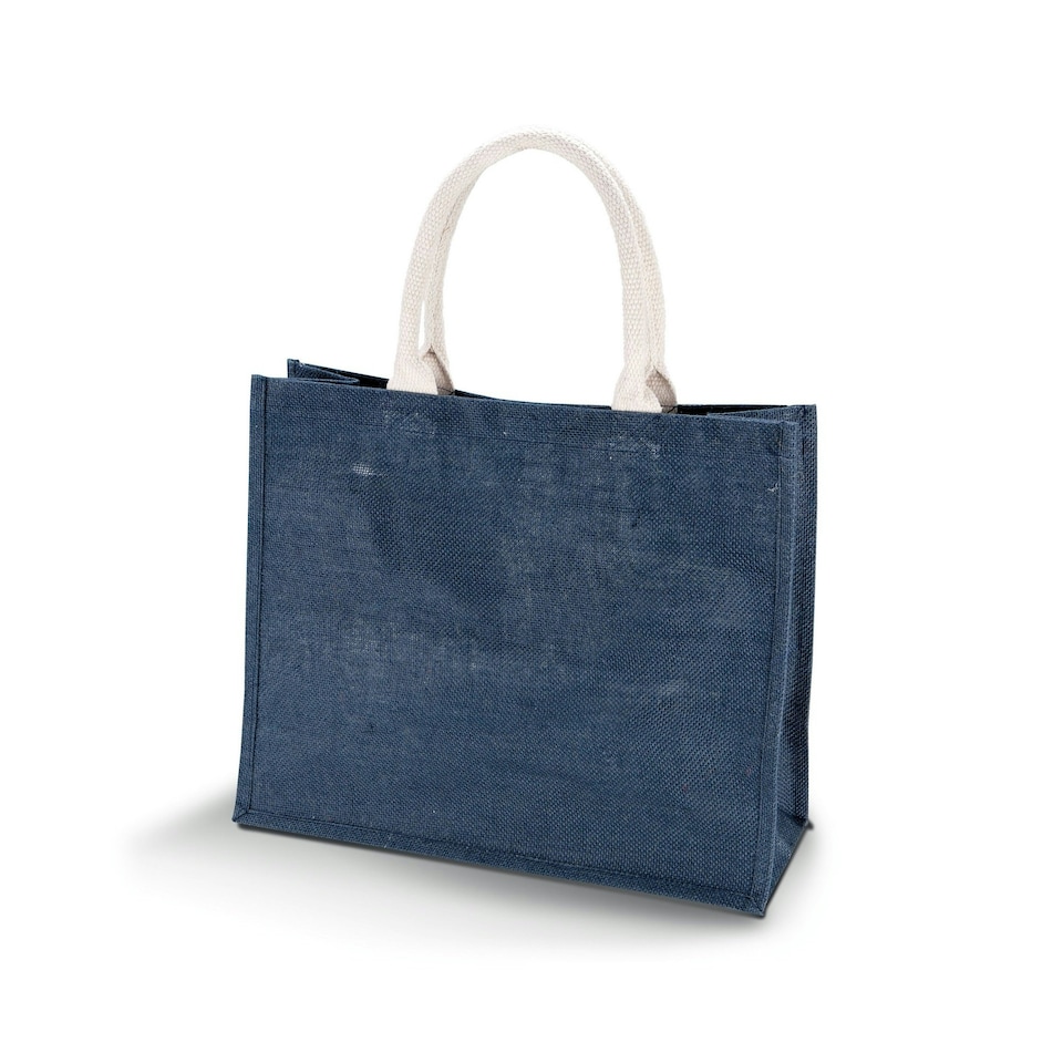 Kimood Womens/Ladies Jute Beach Bag - Midnight Blue - One Size Blue