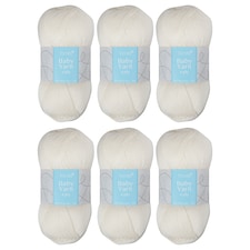 Trimits 4 Ply Knitting Yarn 6 x 100g Acrylic Knitting & Crochet Wool Soft Anti Pilling Machine Washable OEKO-TEX