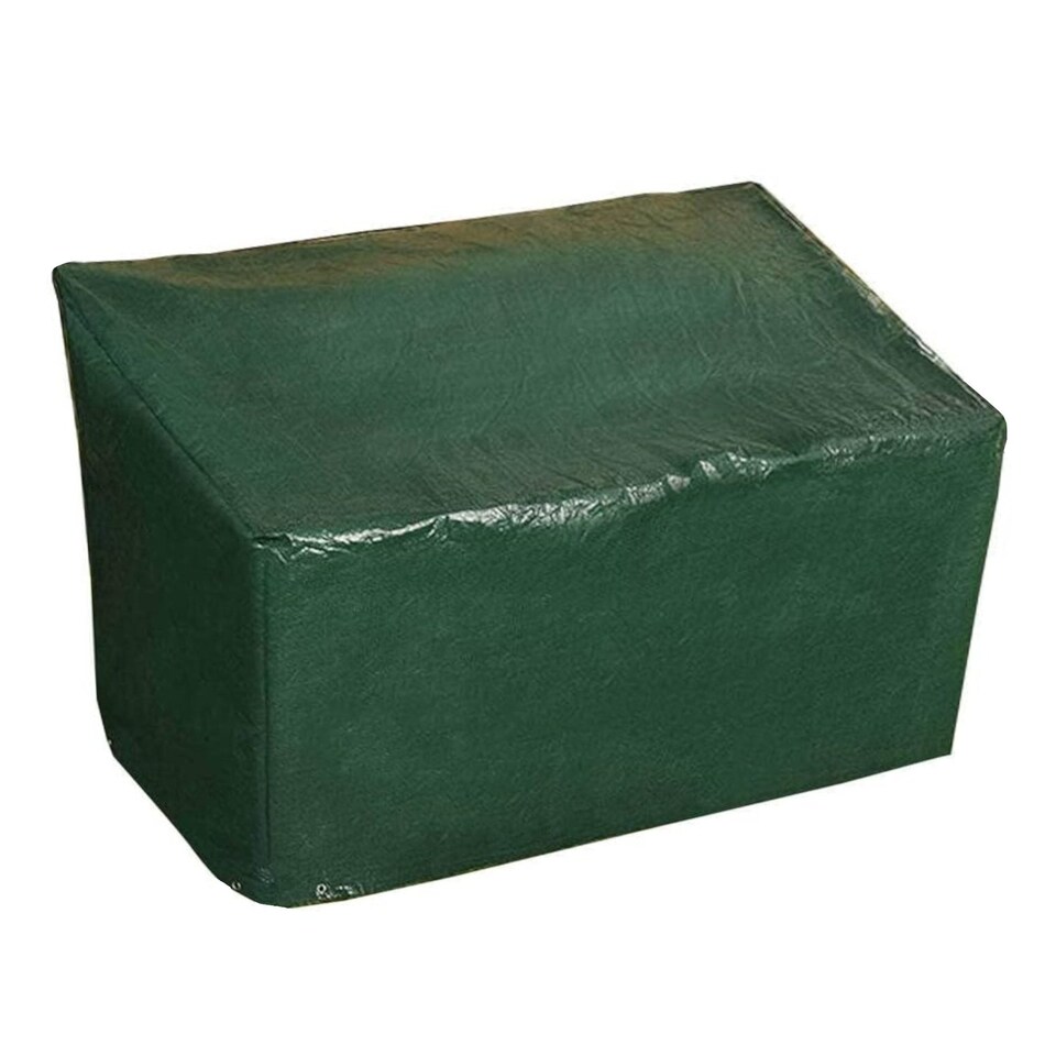 image 1 of Waterproof 5ft 1.5m Garden Furniture 3 Seater Bench Seat Cover | Green