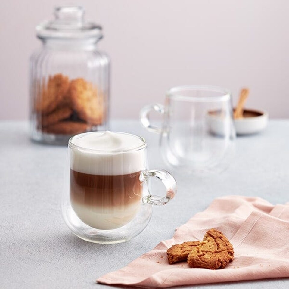 image 1 of Judge Duo Latte Glass 325ml Set of 2