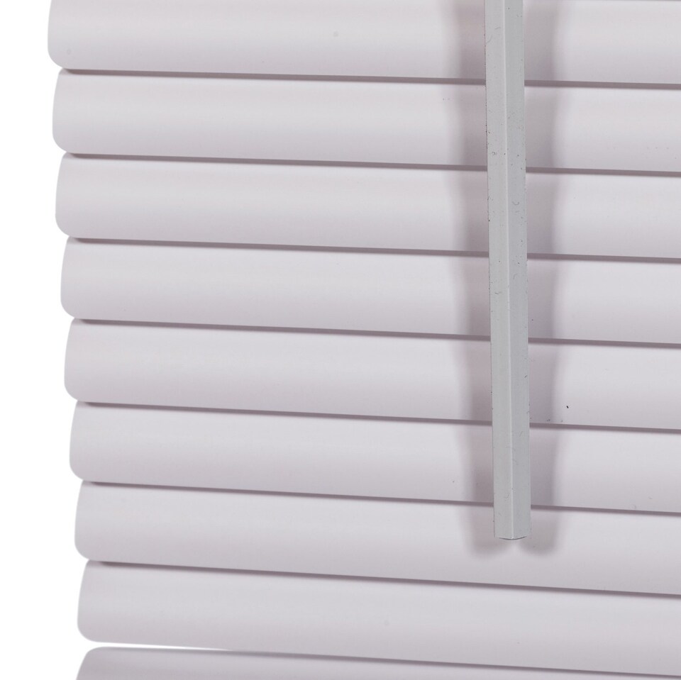 image 1 of 120 x 150cm PVC White Home Office Venetian Window Blinds with Fixings | White