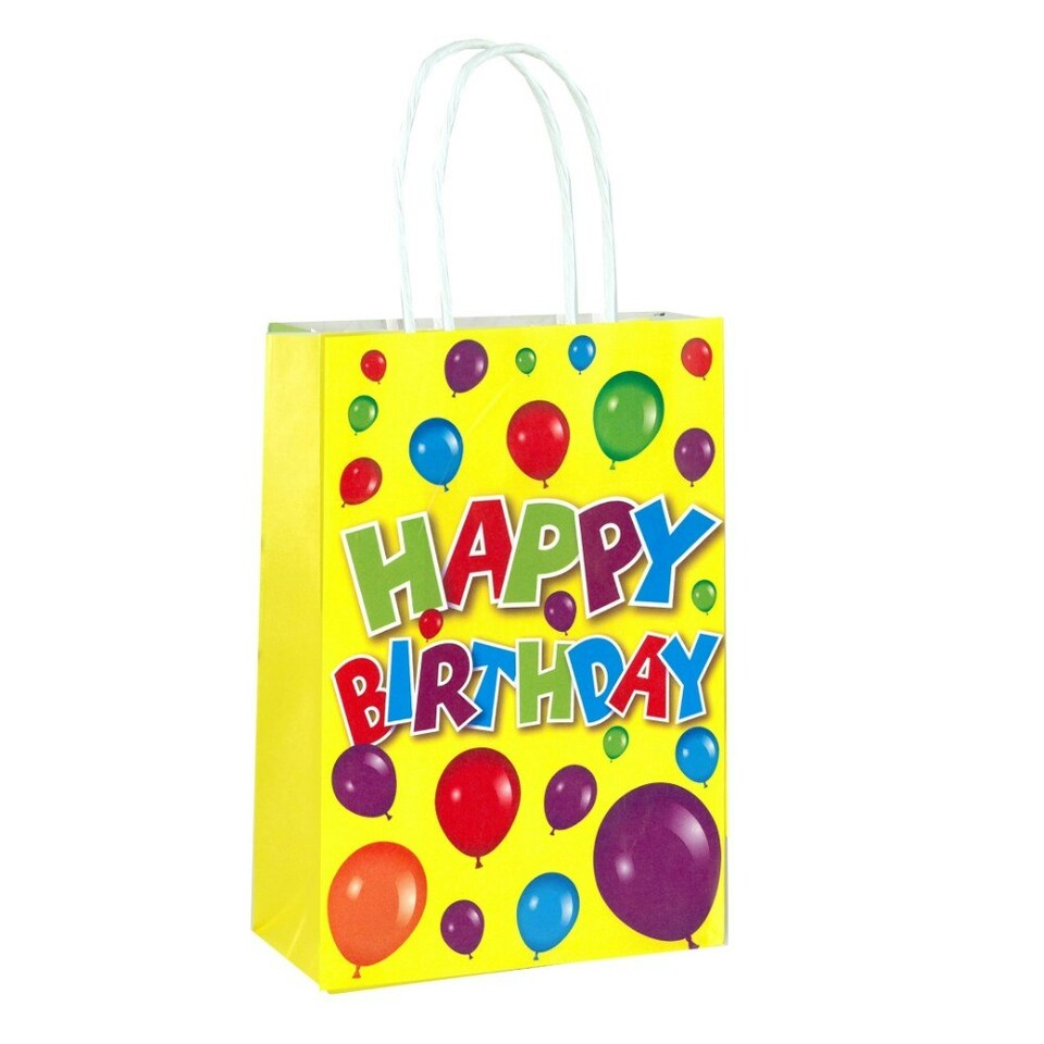 image 1 of Happy Birthday Bag with Handle