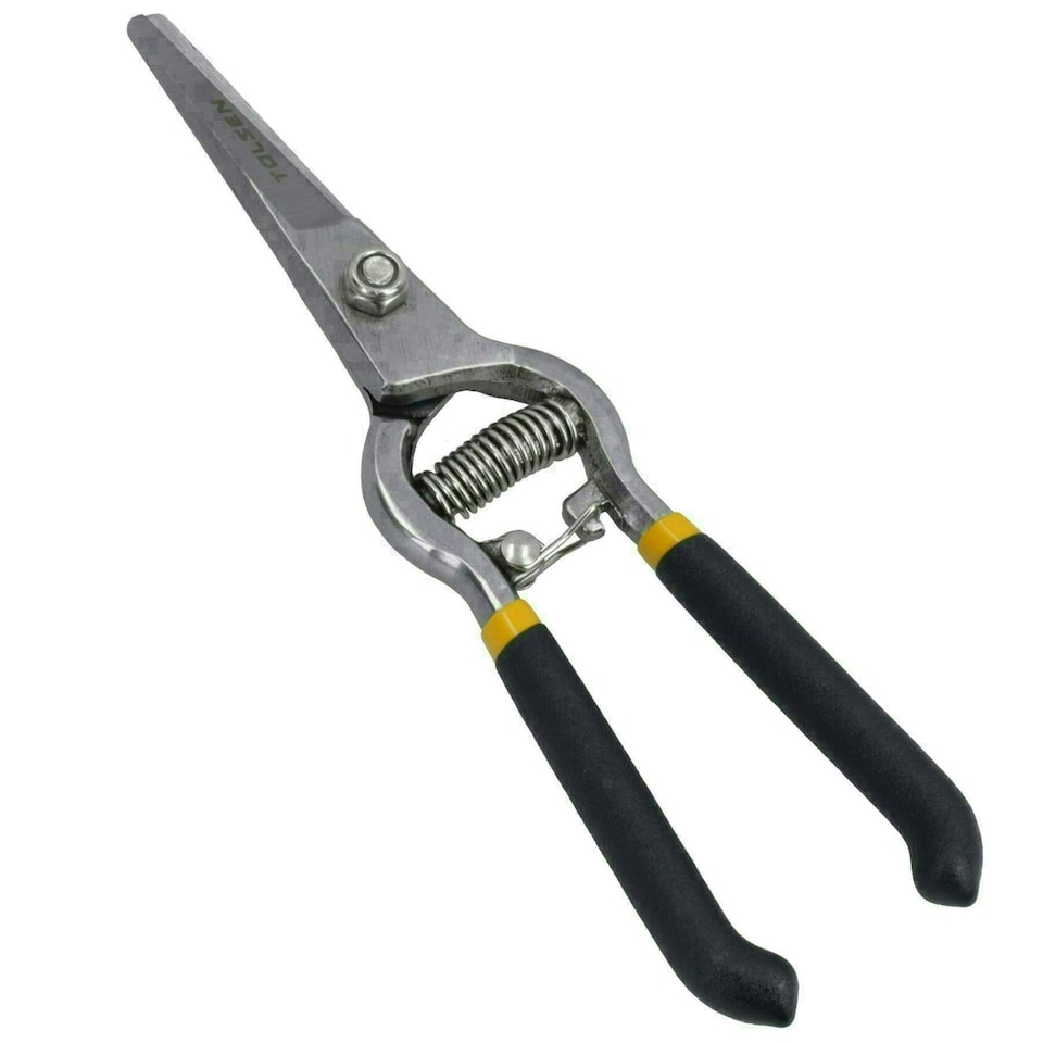 image 1 of Straight Pruning Hand Shears Cutters 200mm Flower Florist Scissors Garden Plant