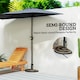 image 4 of Outsunny 9kg Half Round Parasol Umbrella Base Resin Outdoor Garden Furniture