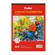 image 1 of A4 Top Glued Open Acrylic Painting Pad