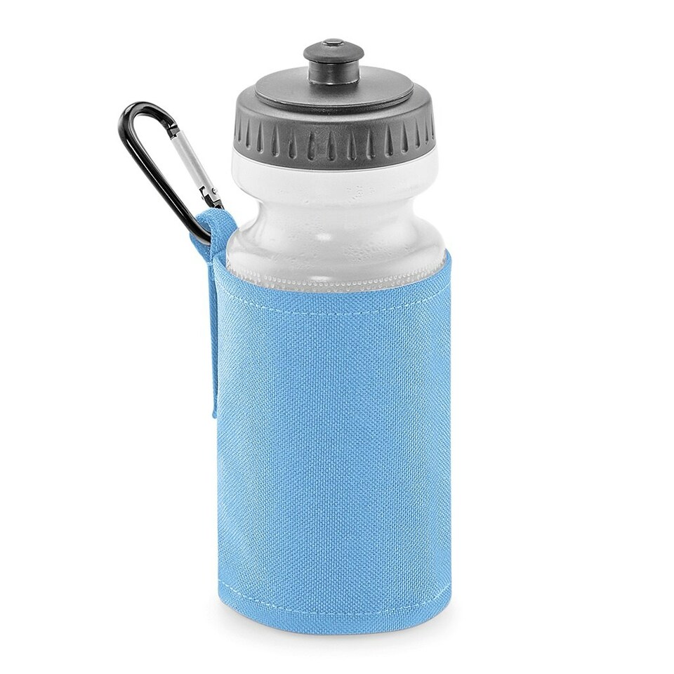 image 1 of Quadra Water Bottle and Holder - Sky Blue - One Size (UTPC3789)