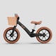 image 6 of Allis Lumi Balance Bike for 2 Year Olds with Basket & Bell - Black | Black | 12" Balance Bike | 1