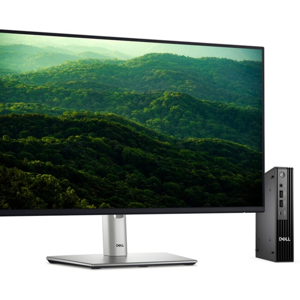image 1 of DELL Pro QBM1250 Plus Intel Core Ultra 7 265 16GB RAM 512GB SSD Windows 11 Pro Mini PC | Black | Black | 1 x 16 GB